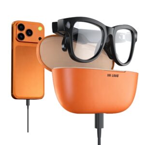 Smart AI Glasses with Camera - Clear Black AI-M02 - best camera glasses 2026