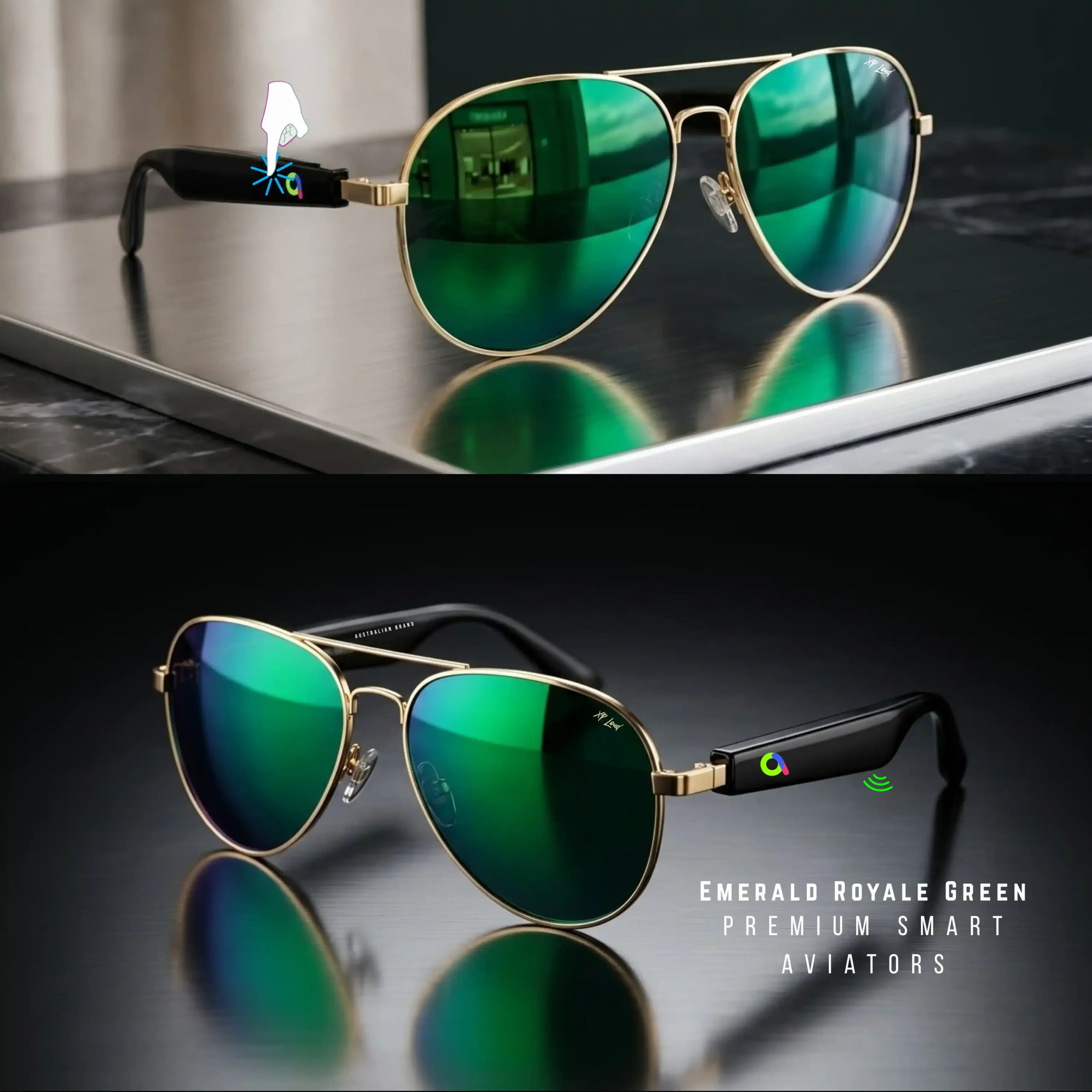 smart glasses aviator