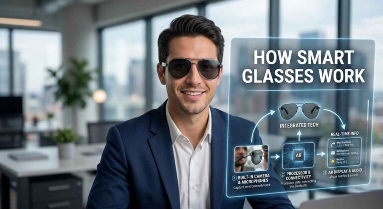 How smart glasses work - Technical Guide 2026